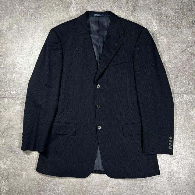 90's 00's POLO by Ralph Lauren ウールセットアップスーツ 3B