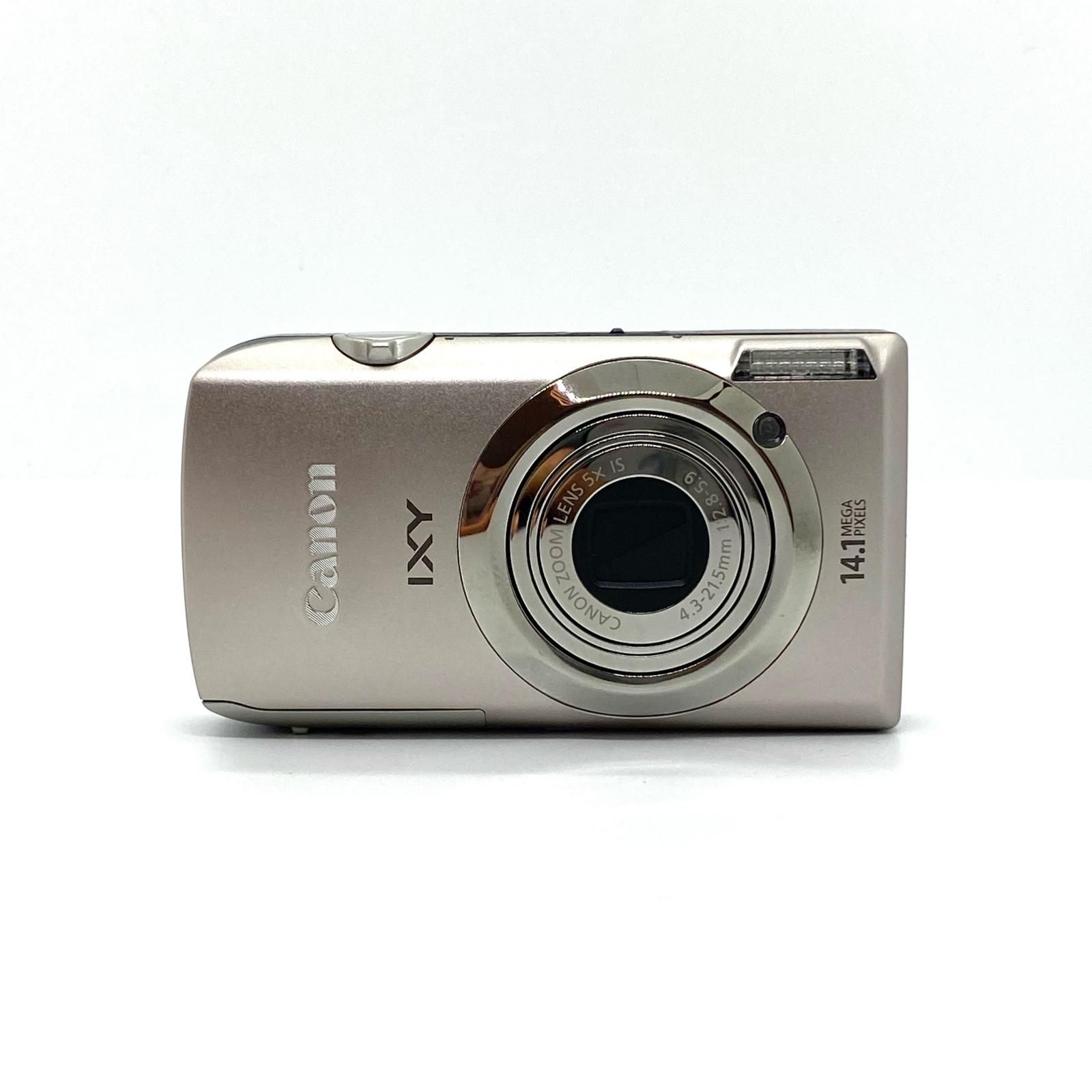 [Full Refund Guarantee] [Fastest Shipping] Canon Compact Digital Camera Canon IXY 10S Silver Good Condition Operation Confirmed
