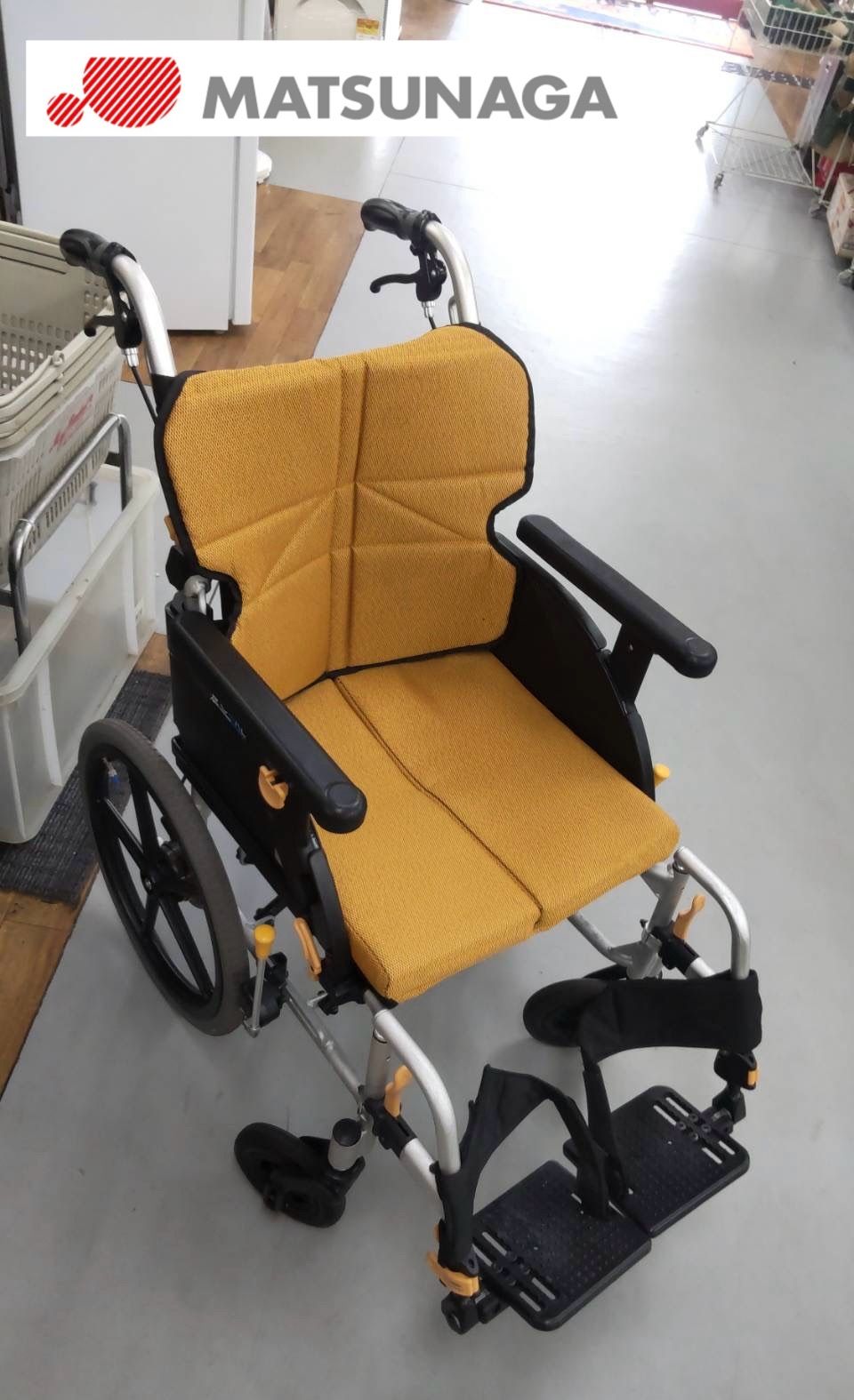 I601 ? 松永製作所 介助用車いす ⭐ クリーニング済