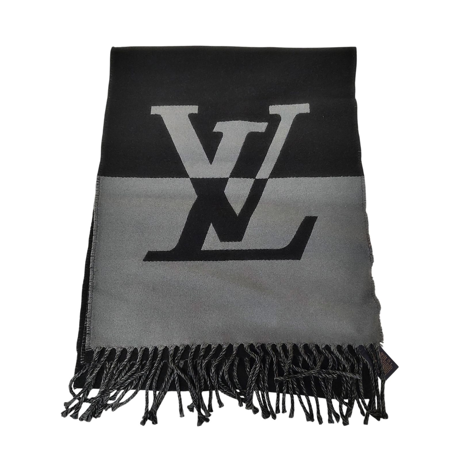 LOUIS VUITTON ルイ・ヴィトン ウール カシミヤ グラフィック デュアル