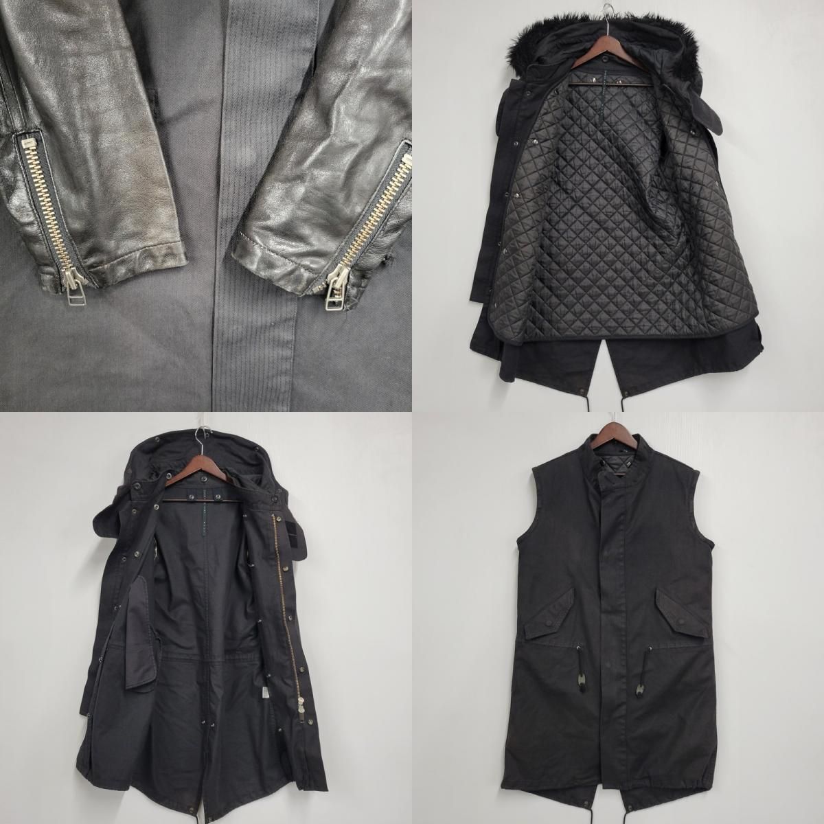 現状渡し品】 CHRISTIAN DADA クリスチャンダダ QUILTING LINER