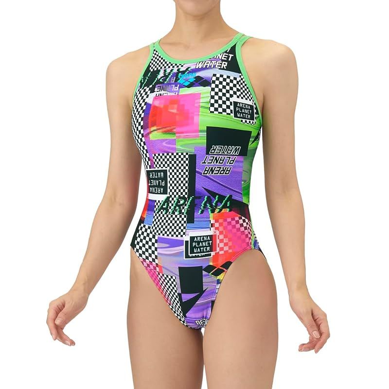 【新品】 [アリーナ] 競泳水着 トレーニング用 レディース 【TOUGHSUIT】 Lサイズ 水泳 スイミング 練習用 トレーニング向け ワンピースタイプ AS5FWM22L 0
