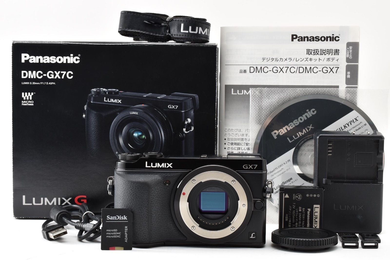 美品 パナソニック Panasonic LUMIX DMC-GX7 ボディ - メルカリ