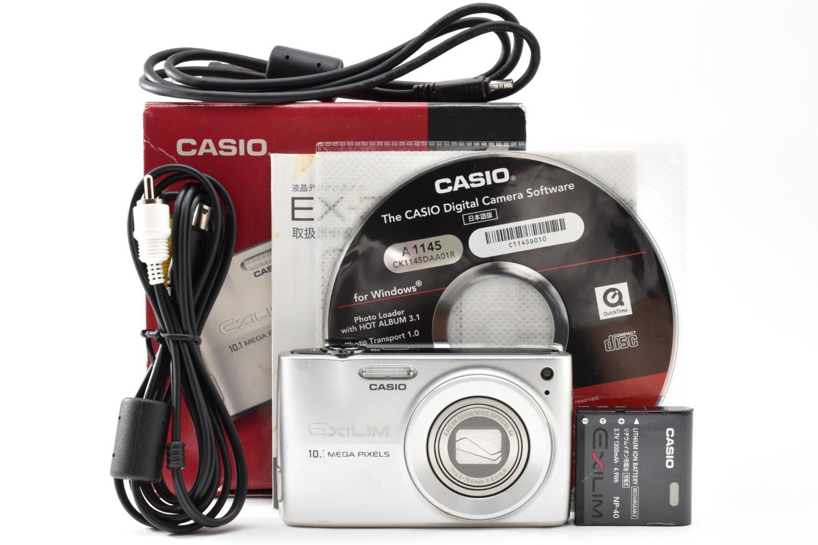 Casio CASIO EXILM EX-Z300 silver “with original box and manual” #5738W0852