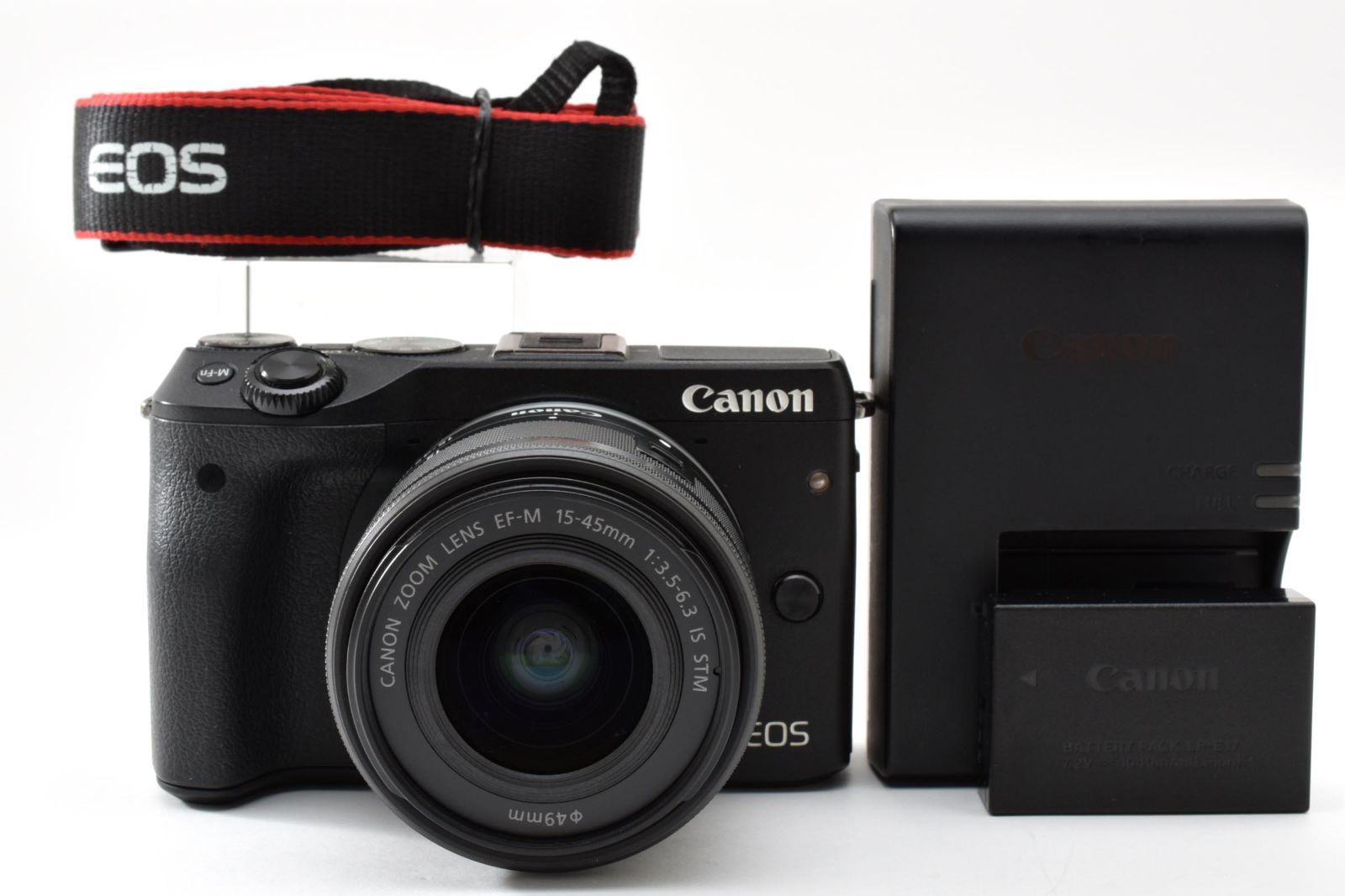 返品保証】良品｜Canon キヤノン EOS M3 ブラック ミラーレス一眼