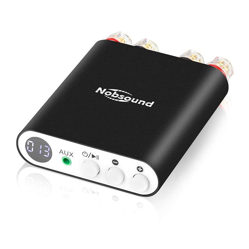 Nobsound TA-21 Mini Bluetooth 5.0 DSP デジタルアンプ TPA3221 パワーアンプ レシーバー 100W + 100W NS-20G/NS-10G PROのアップグレード 0