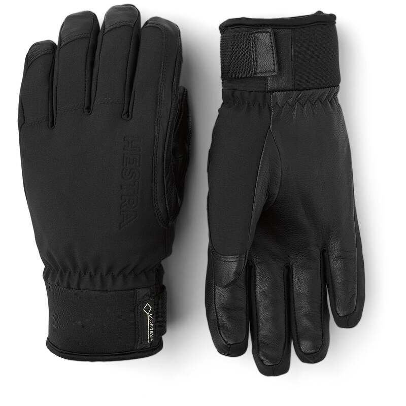 ヘストラ メンズ アクセサリー 手袋 Hestralpine Short GORETEX Gloves Black ブラック