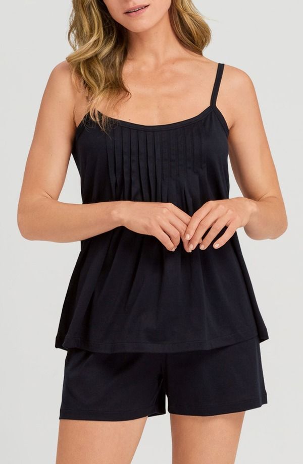 ハンロ レディース アンダーウェア ナイトウェア Hanro Juliet Short Pajamas Black ブラック 34,320円