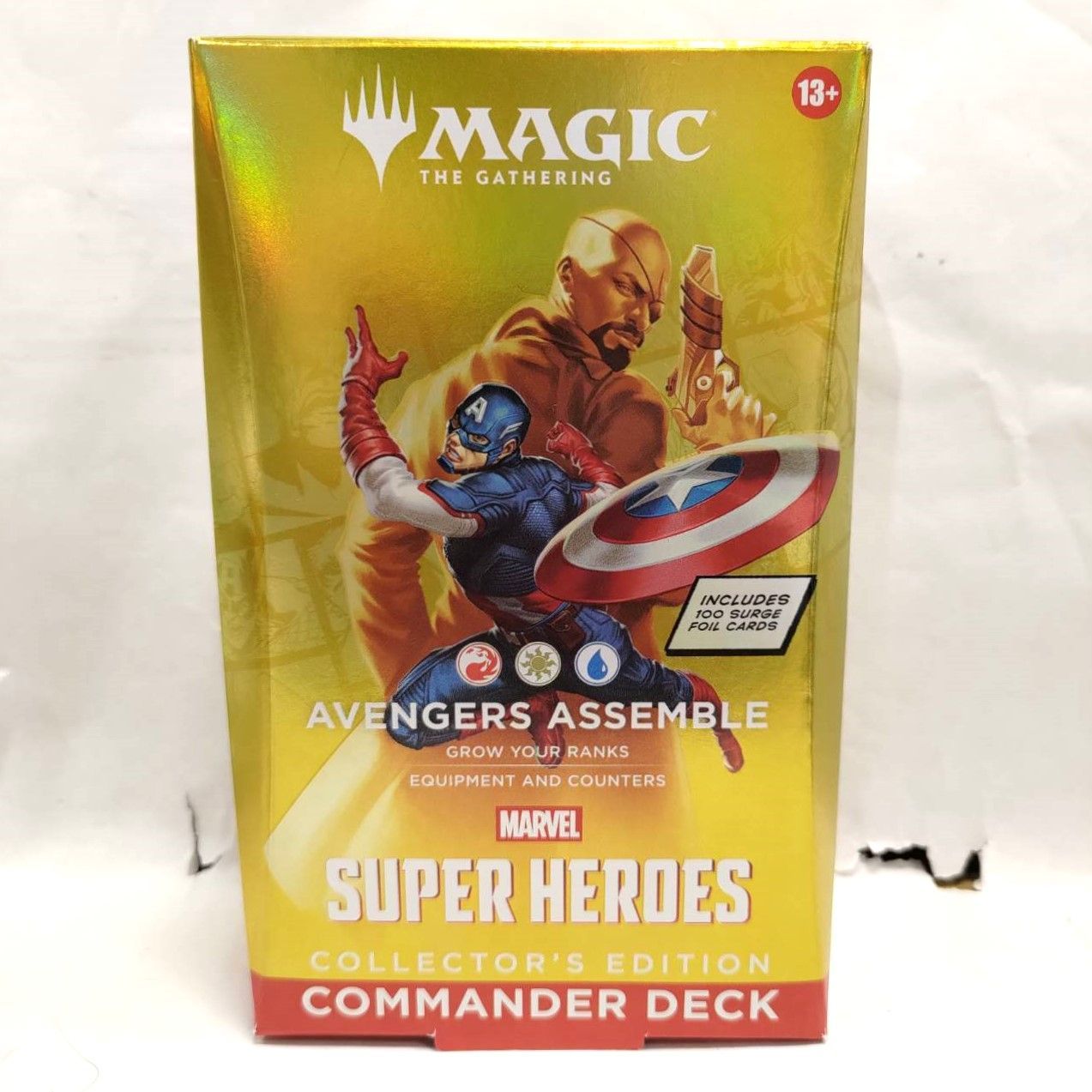★MAGIC THE GATHERING マジックザギャザリング MTG MARVEL SUPER HEROES マーベル 統率者デッキ コレクターズ エディション アベンジャーズ アッセンブル 英語 未開封BOX★008817