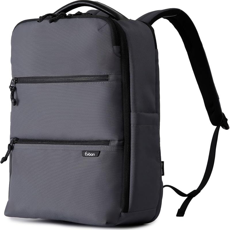 【新品】 [Evoon] マルチデイパックair ビジネスリュック メンズ レディース 990g 軽量 撥水加工 リュックサック バックパック 15.6インチ 1