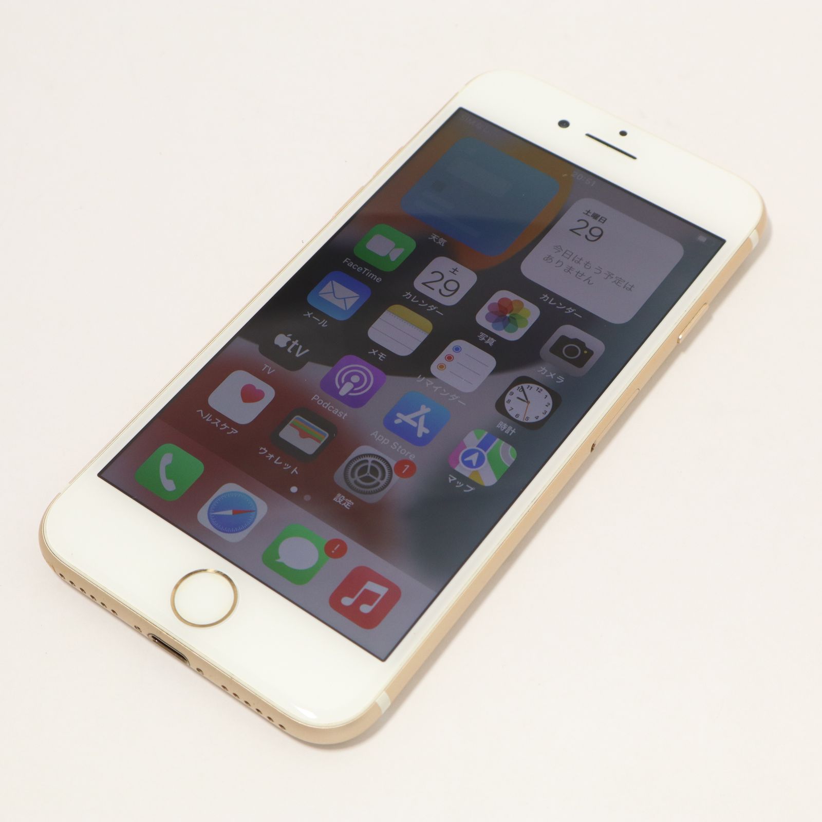 iPhone7 32GB Gold MNCG2J/A SIM free BAT 83% SB usage restrictions 0 camera