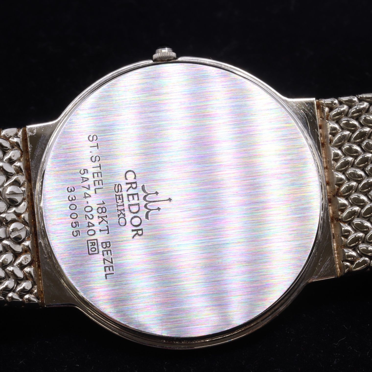 SEIKO/セイコー】クレドール/5A74-0240/18KT/メンズ/美動品 セイコー