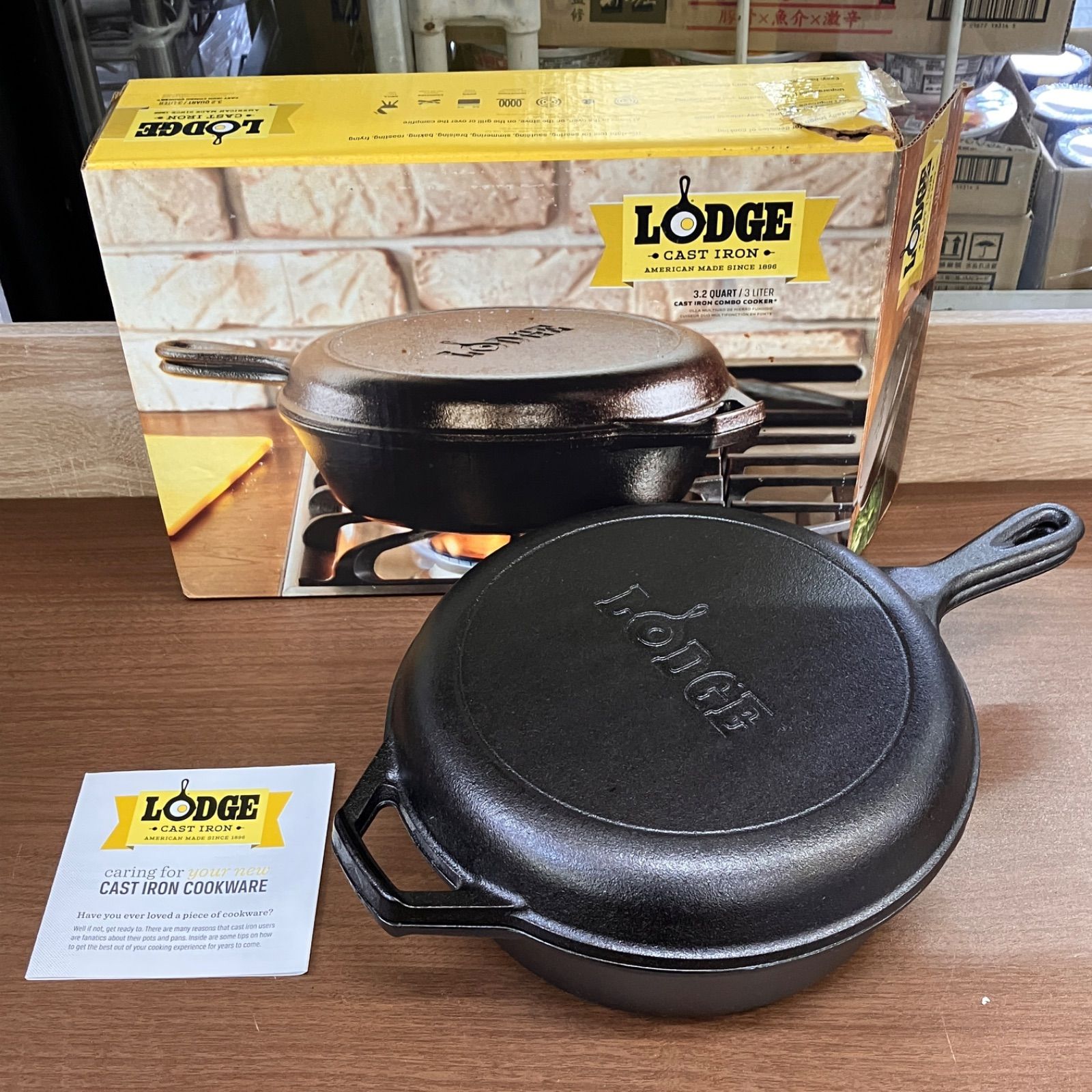 LOGGE ロッジ コンボクッカー ダッチオーブン ※サビ有 湘南台
