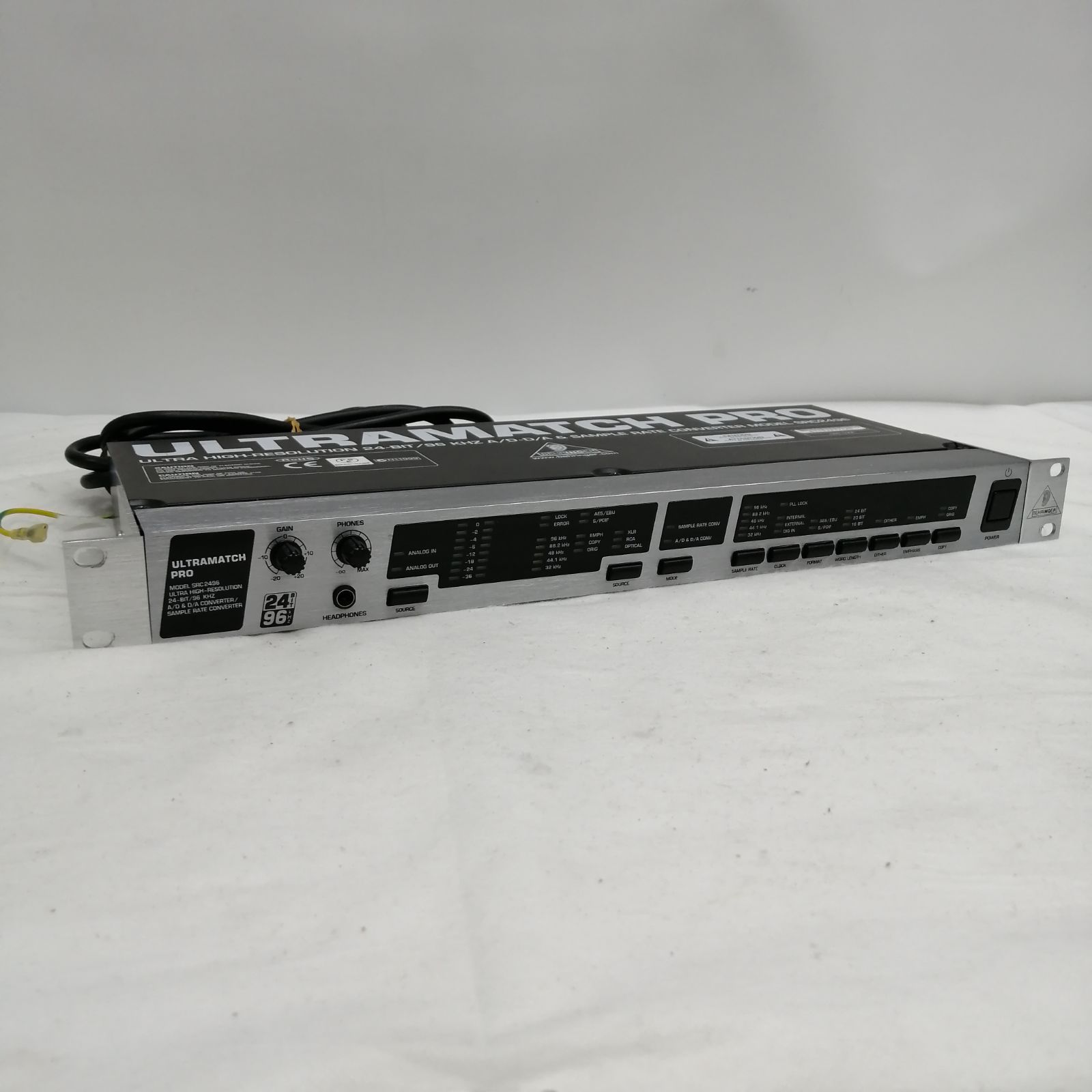【ジャンク】ベリンガー ウルトラマッチプロ SRC2496 M2759-hhr2y