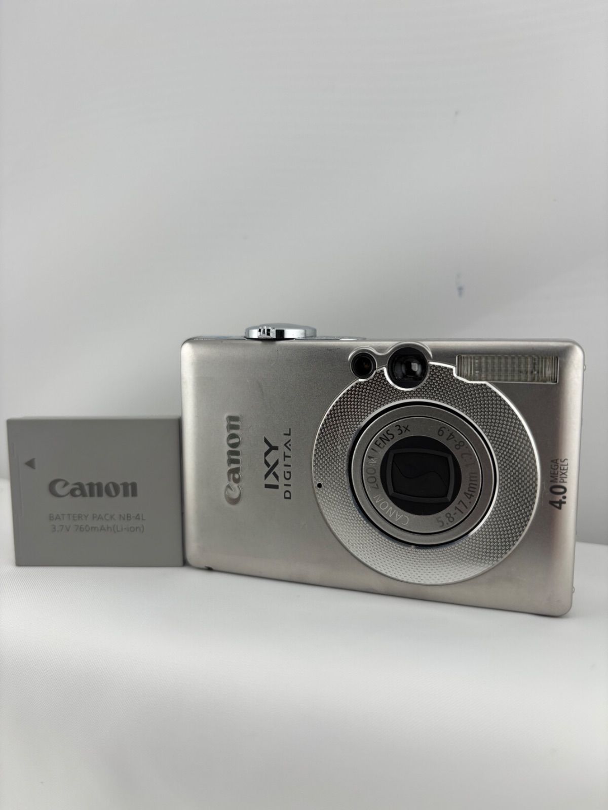 2374 [Operation Confirmed] Canon IXY DIGITAL 50 SILVER CANON XY