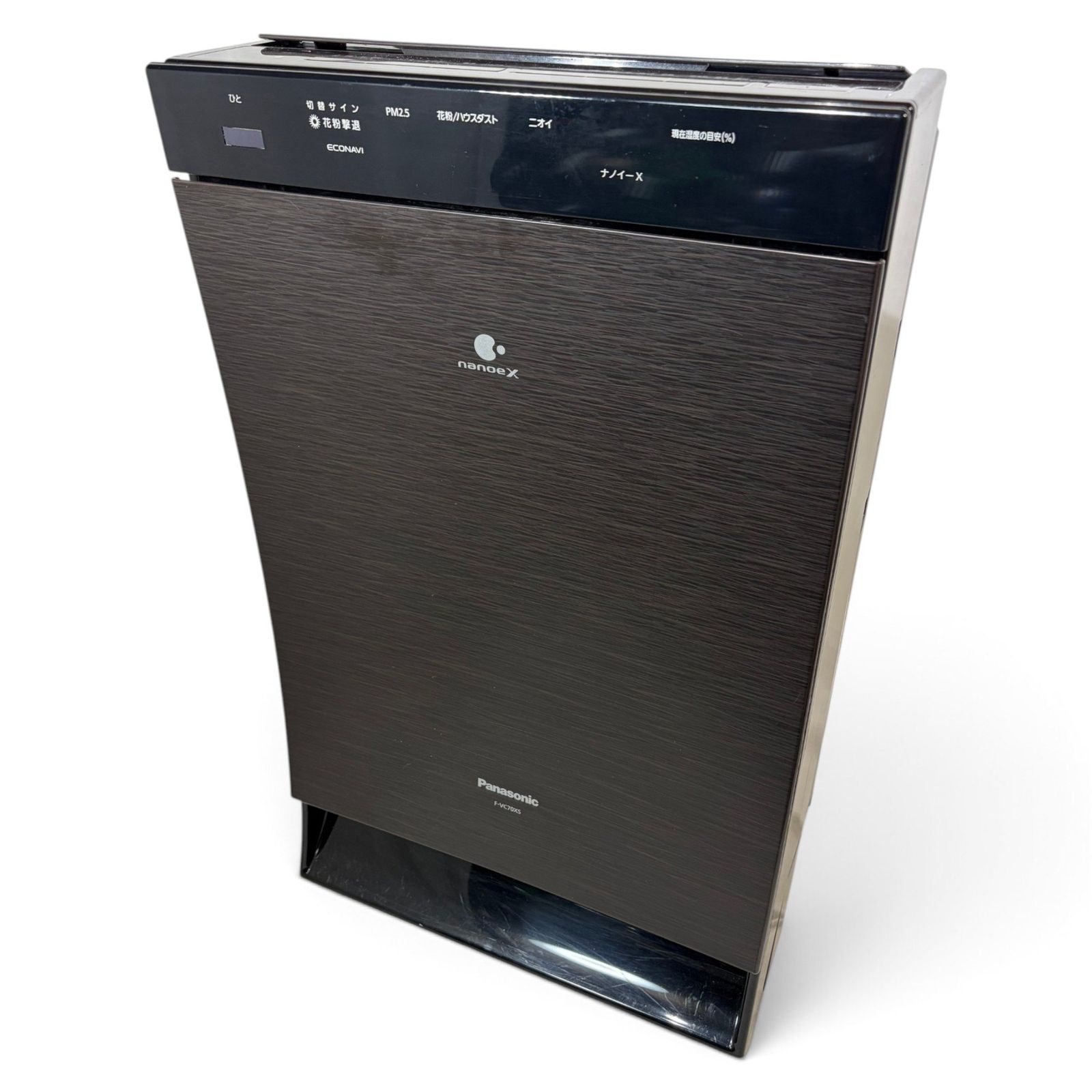 【美品】Panasonic F-VC70XS 木目調 2020年製 ◇ パナソニック Panasonic 加湿空気清浄機 F-VC70XS-TM 木目調