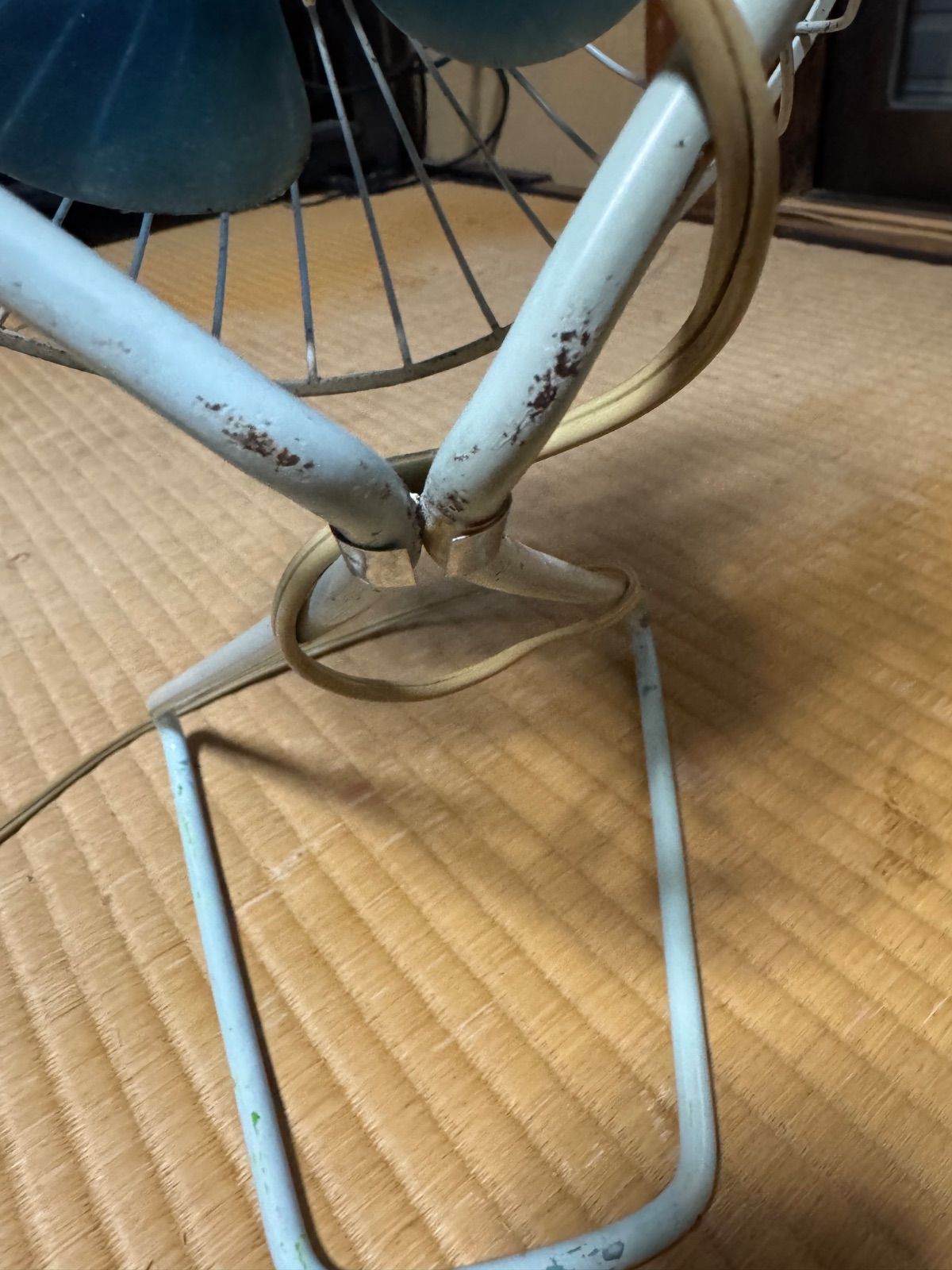 当時物・元箱付き】ナショナル 扇風機 F-20AC 20cm 動作品 昭和レトロ