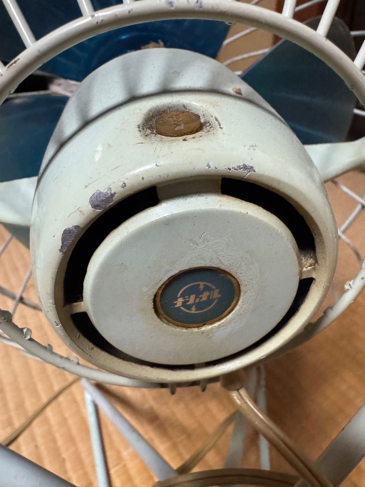 当時物・元箱付き】ナショナル 扇風機 F-20AC 20cm 動作品 昭和レトロ