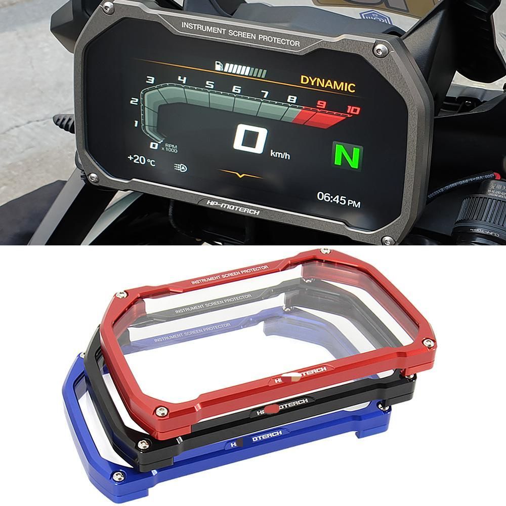 BMW R1200GS／R1250GSA対応 メーターパネル保護カバー ディスプレイまわり スクリーン保護 傷・擦れ対策 バイク用メーターアクセサリーパーツ