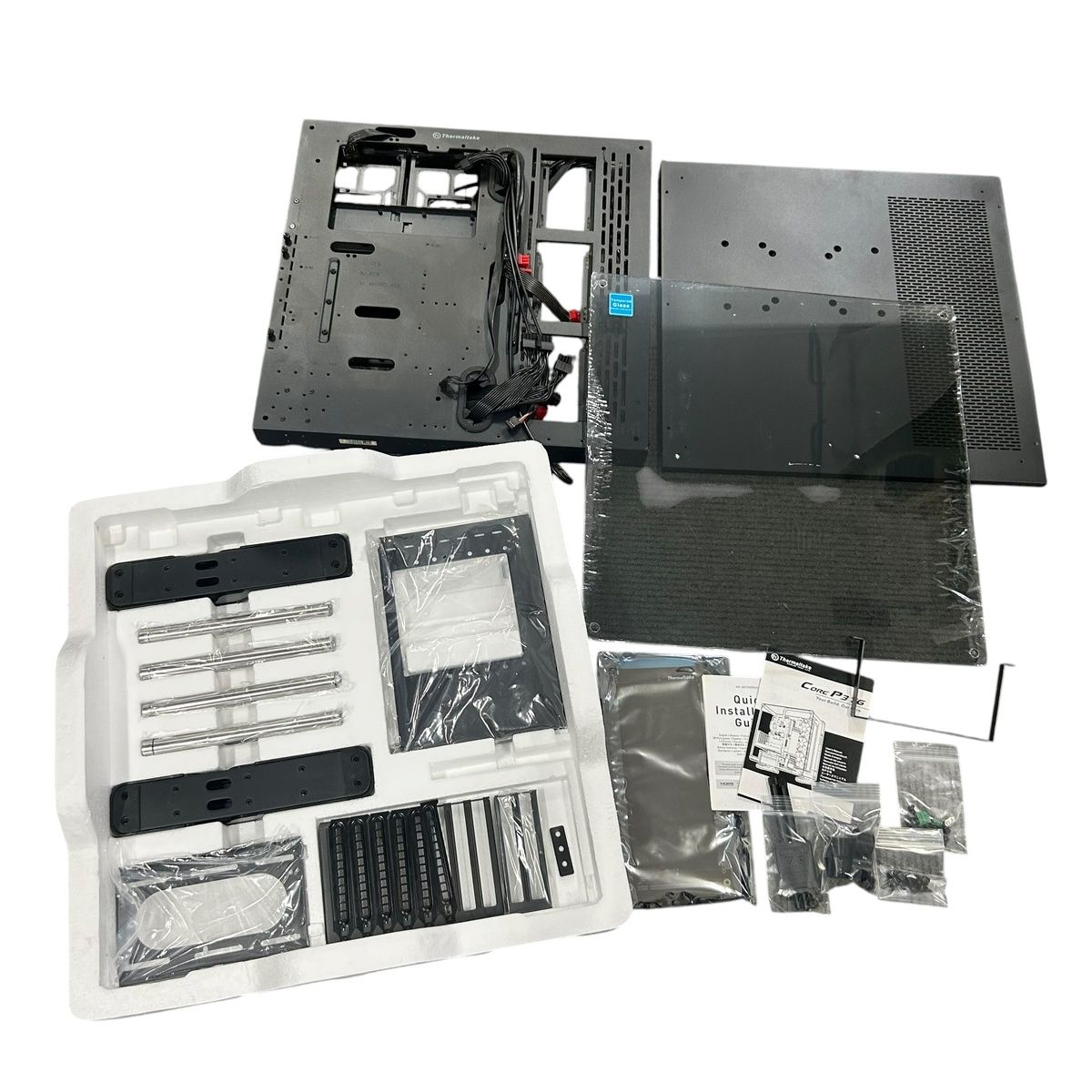 ■ Thermaltake Core P3 TG PCケース オープンフレーム ミドルタワー ATX E-ATX 2735115,2735115