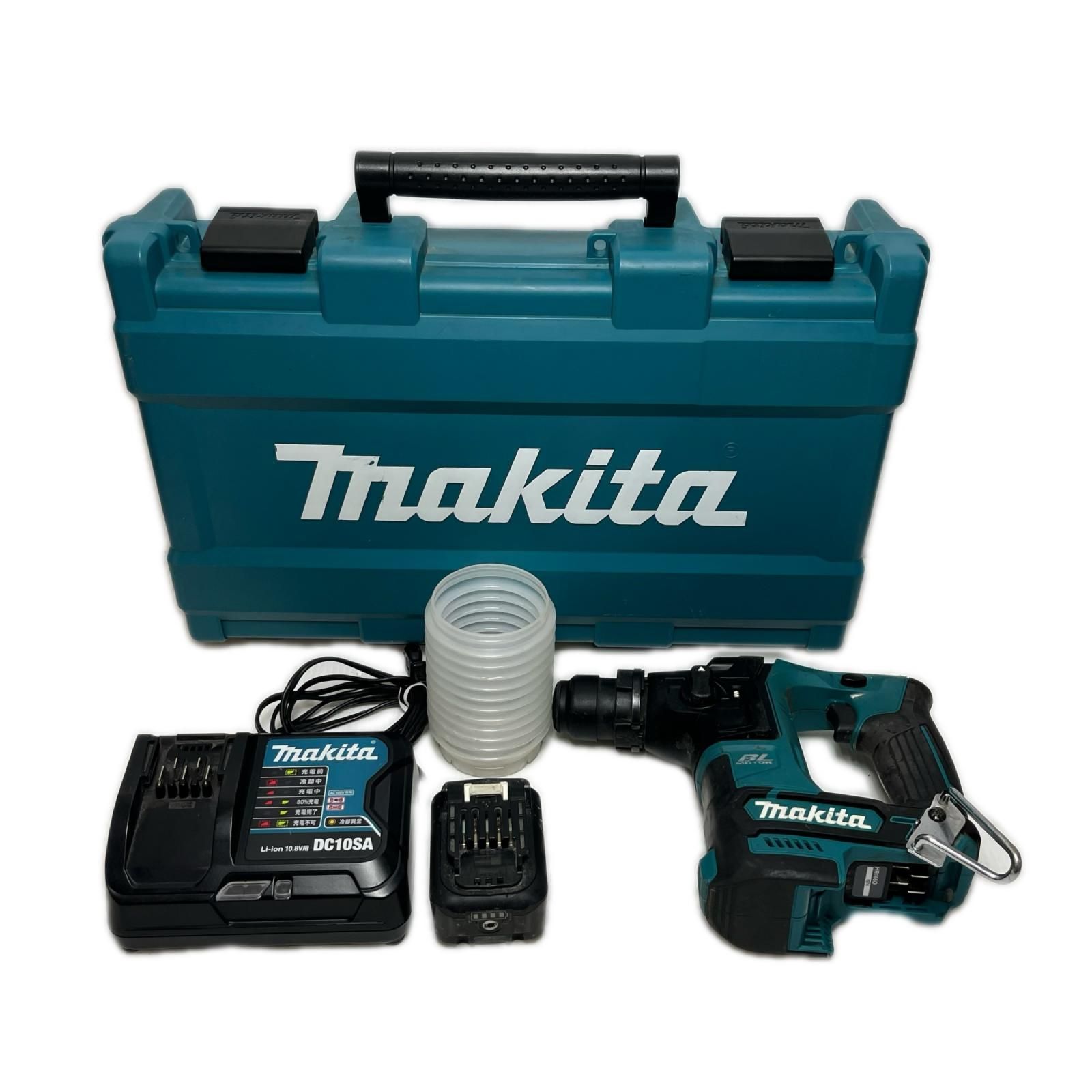 MAKITA マキタ ハンマドリル 充電器・充電池1個・ケース付 HR166D ブルー