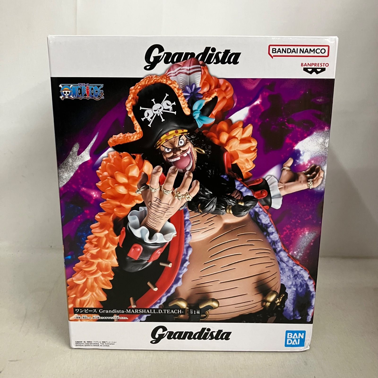 未開封 ワンピース Grandista マーシャル・D・ティーチ フィギュア 4個