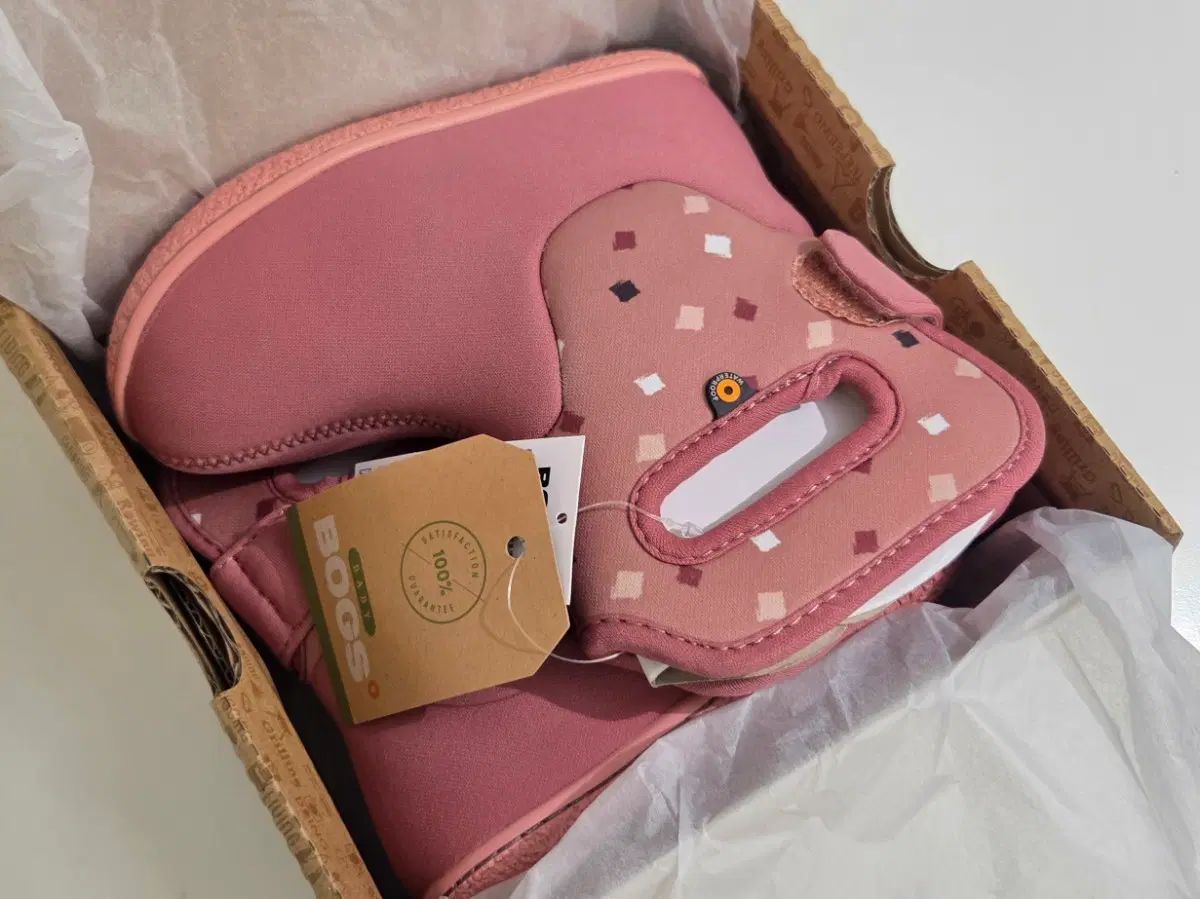 (新品) BOGS ボグス 子供用 ブーツ ピンク 170