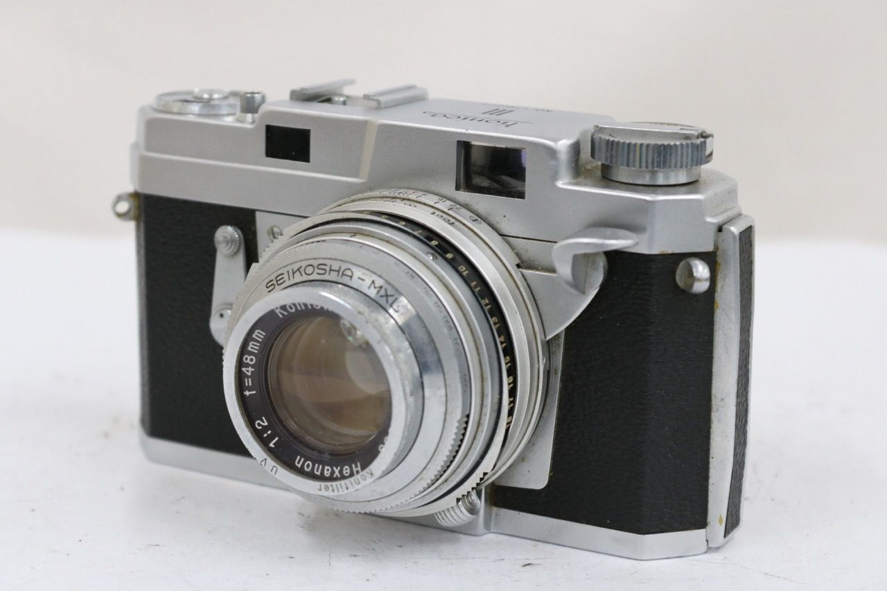 【訳あり品】 コニカ KONICA III ダブルストローク Hexanon 48mm F2 レンジファインダー カメラ e18670