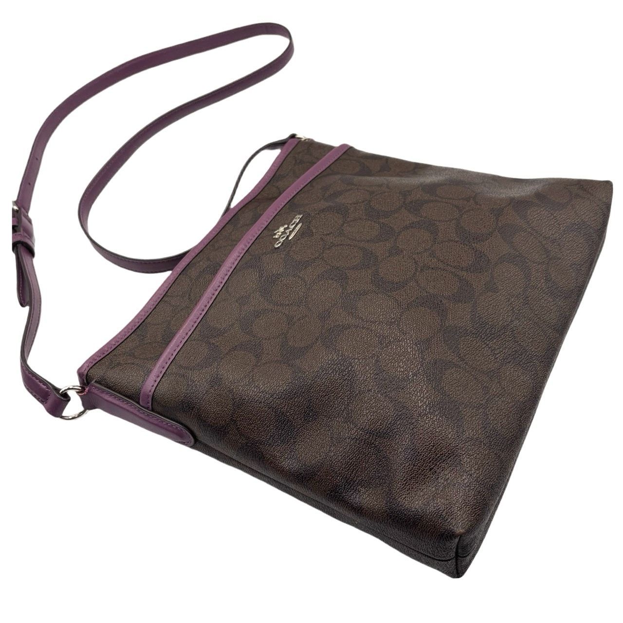 良品✤希少【COACH／コーチ】2way ショルダーバッグ／クロスボディ 