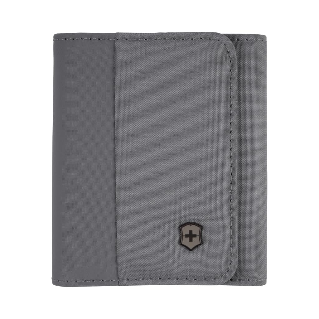 [ビクトリノックス] Travel Essentials トラベルエッセンシャルズ トライフォールドウォレット メンズ 財布 男【グレー(トライフォールドウォレット) 3.トライフォールドウォレット】