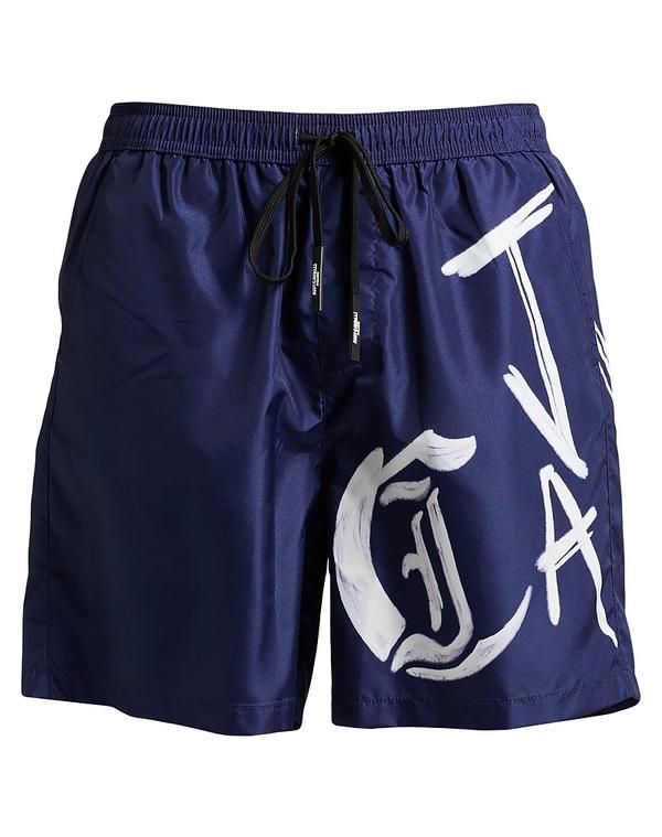 ジャストカバリ メンズ 水着 ハーフパンツ・ショーツ JUST CAVALLI 水着（ボクサーパンツ） Navy ネイビー 18,446円