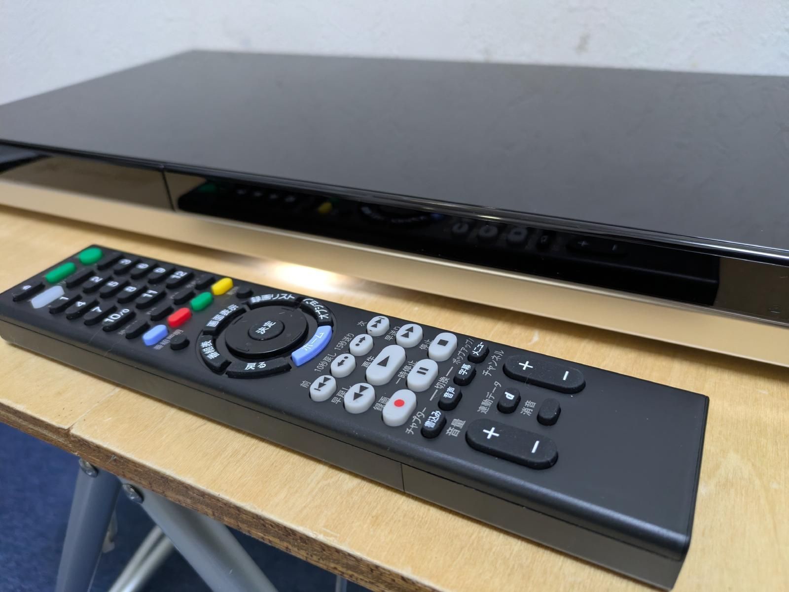 SONY ソニー 2番組同時500GBBHDD内蔵ブルーレイレコーダーBDZ-ZW550 17年製4Kカメラ