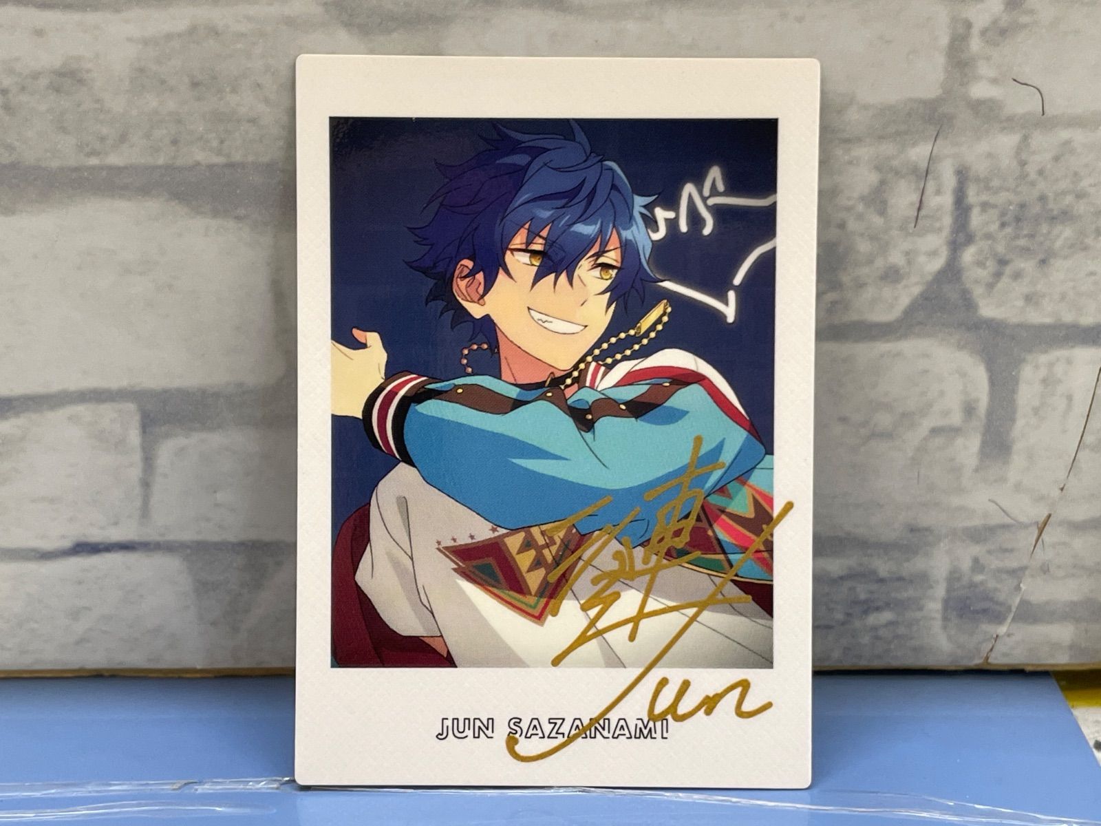 N1-58】◎ 中古 あんスタ 7周年 ぱしゃっつ サイン入り 巴日和&漣
