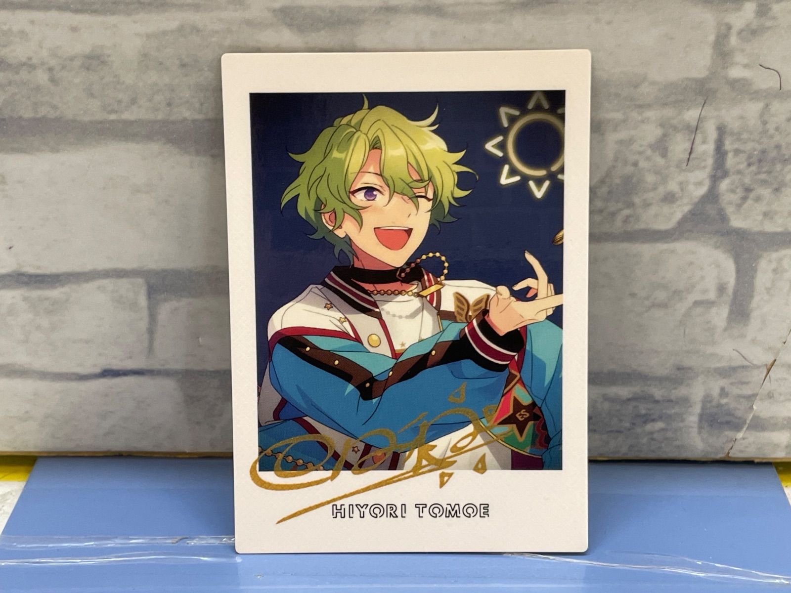 N1-58】◎ 中古 あんスタ 7周年 ぱしゃっつ サイン入り 巴日和&漣