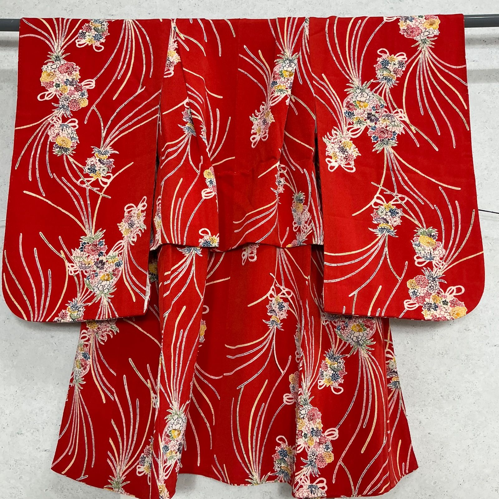 ◇kimono+one◇未使用同然◇3歳くらい用◇女の子着物◇子供着物◇縮緬