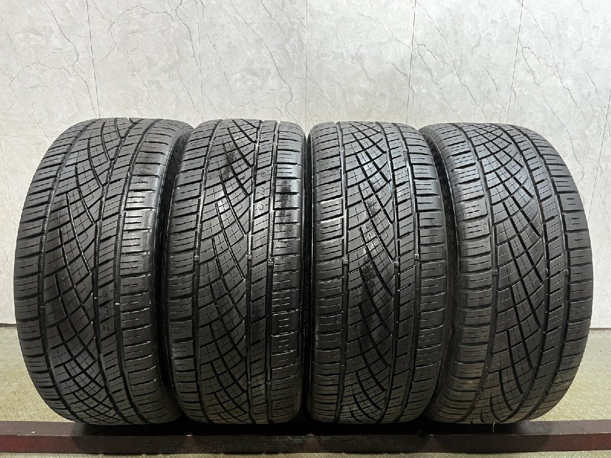 Continental ExtremContact DWS06 PLUS 245/40ZR20 20インチ 夏タイヤ 4本 21年製 バリ溝 アルファード ヴェルファイア等　(KTY349)