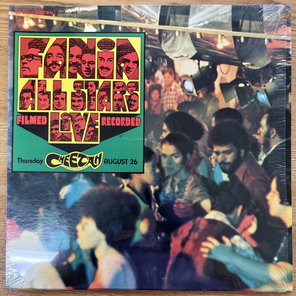 US盤 FANIA ALL STARS/LIVE AT THE CHEETAH (VOL. 1)/FANIA SLP00415 ［レコード/record/LP］