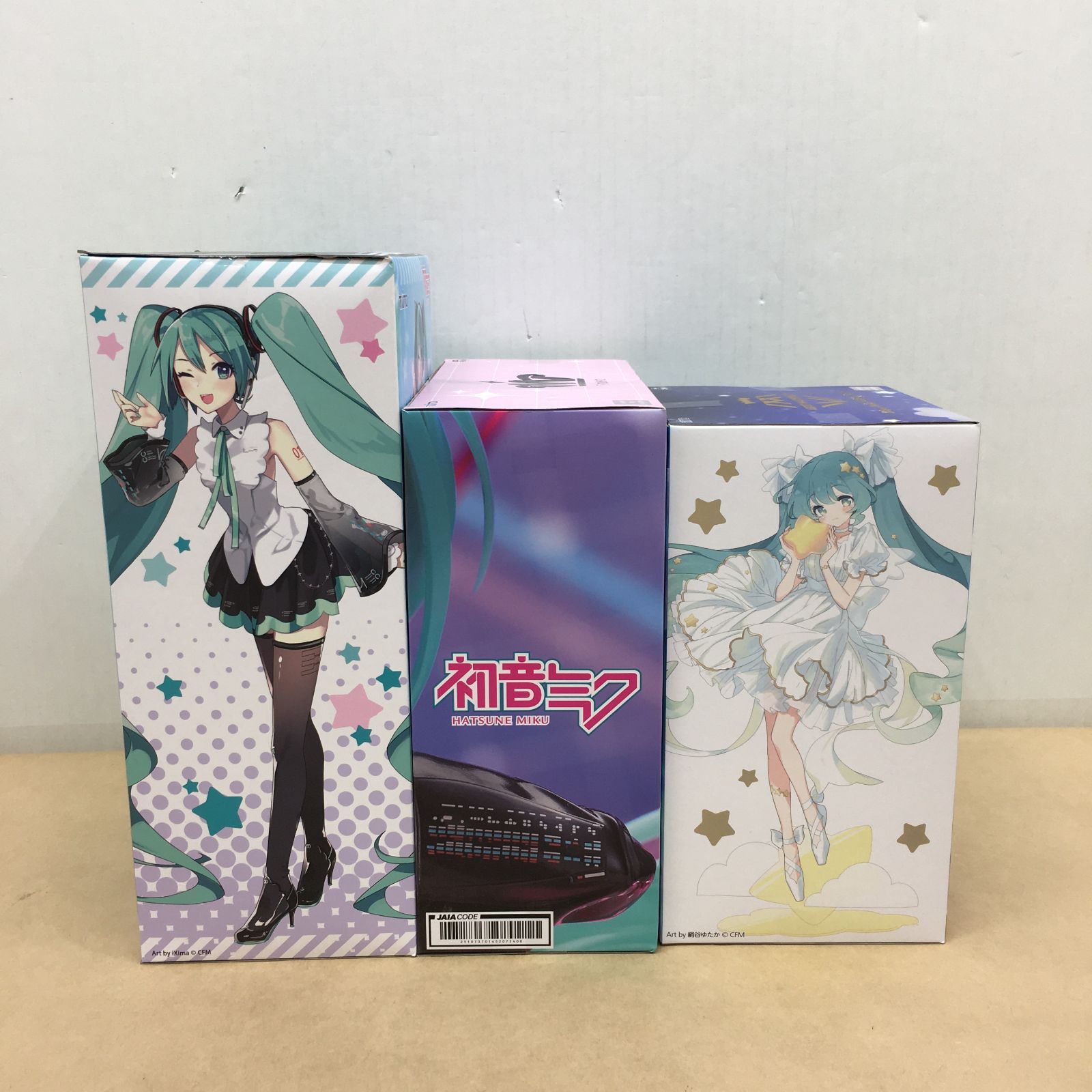 未開封 初音ミク フィギュア 3種セット T-most Birthday2026【WS2540