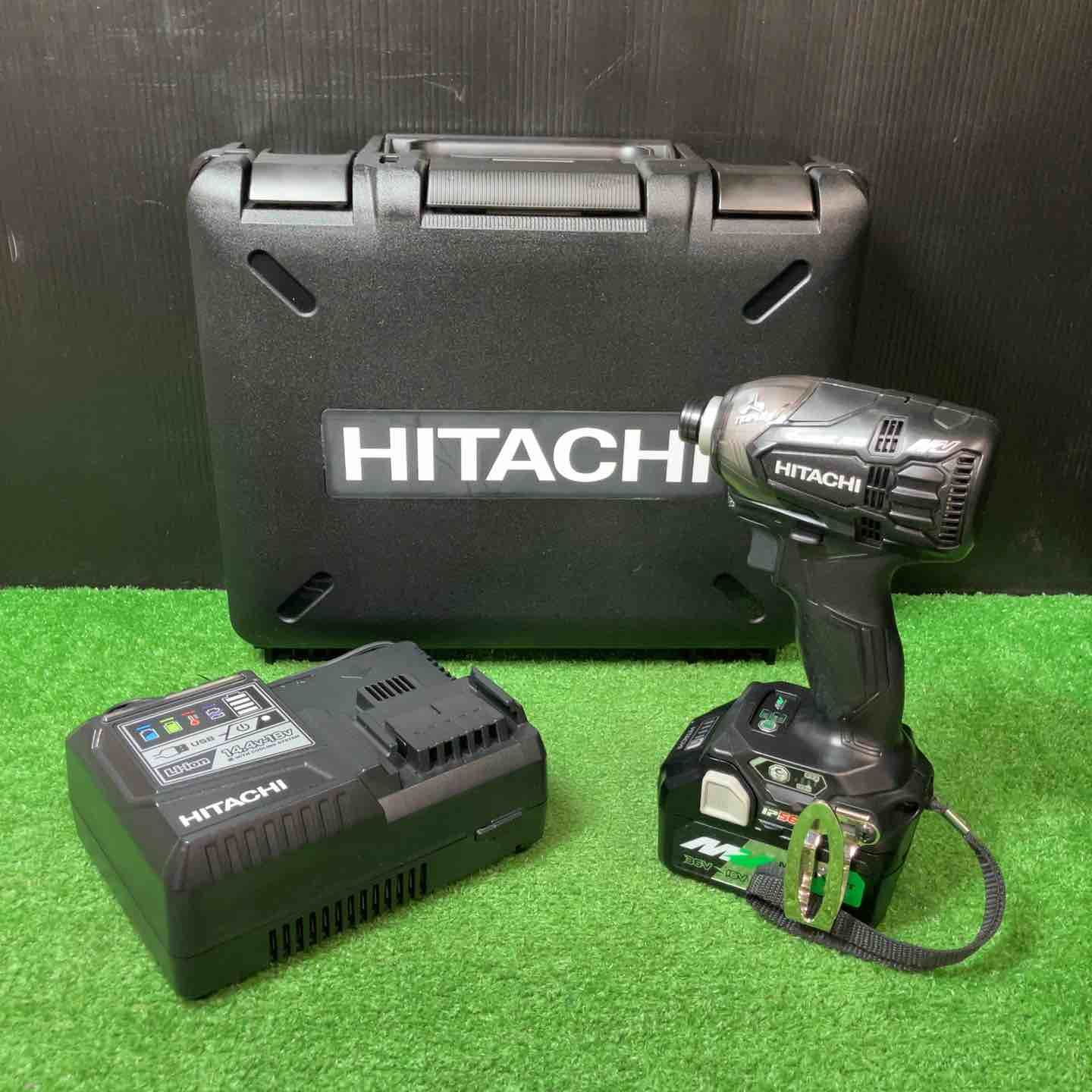 【美品】★ハイコーキ(HIKOKI ※旧:日立工機) コードレスインパクトドライバー WH36DA(2XPB)◇バッテリー1個セット【岩槻店】