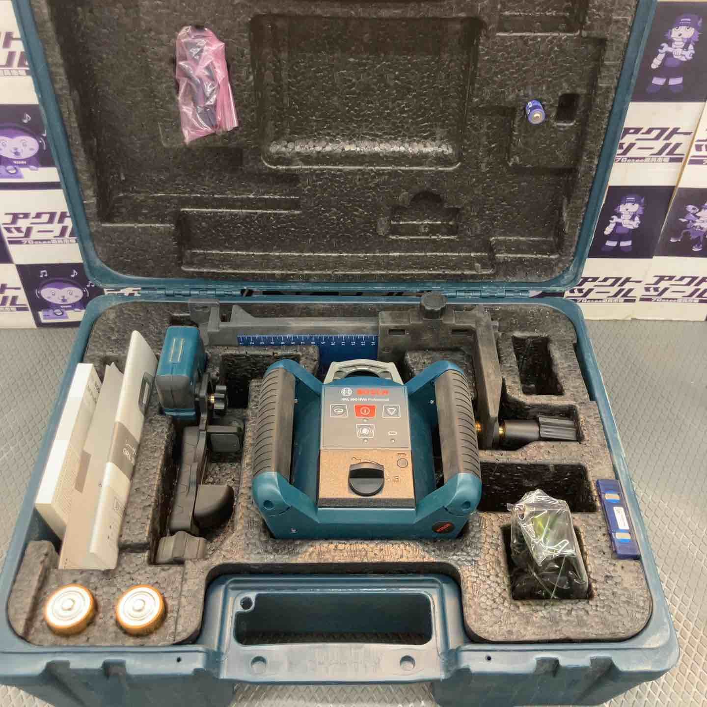 【中古品】BOSCH(ボッシュ) ローテティングレーザー(グリーンレーザー) GRL300HVG【所沢店】 30,550円