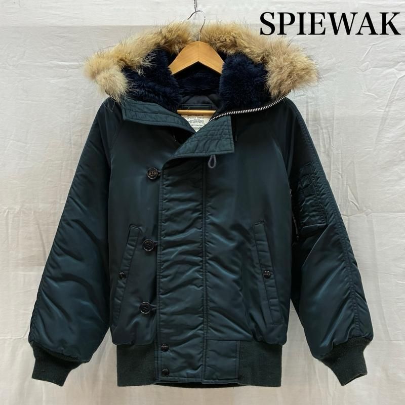 あ*お様 SPIEWAK スピワック N-2B フライトジャケット USA製 スピーワック USA製 N-2B フライトジャケット GOLDEN FLEECE 32 メンズ
