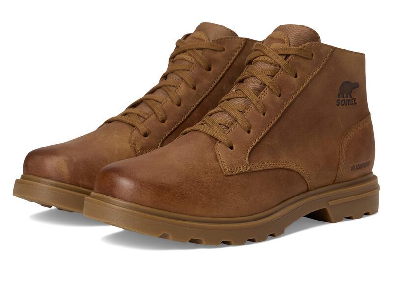 ソレル メンズ シューズ ブーツ・レインブーツ SOREL Cyprus Boot Waterproof VelvetanGum 10 タン