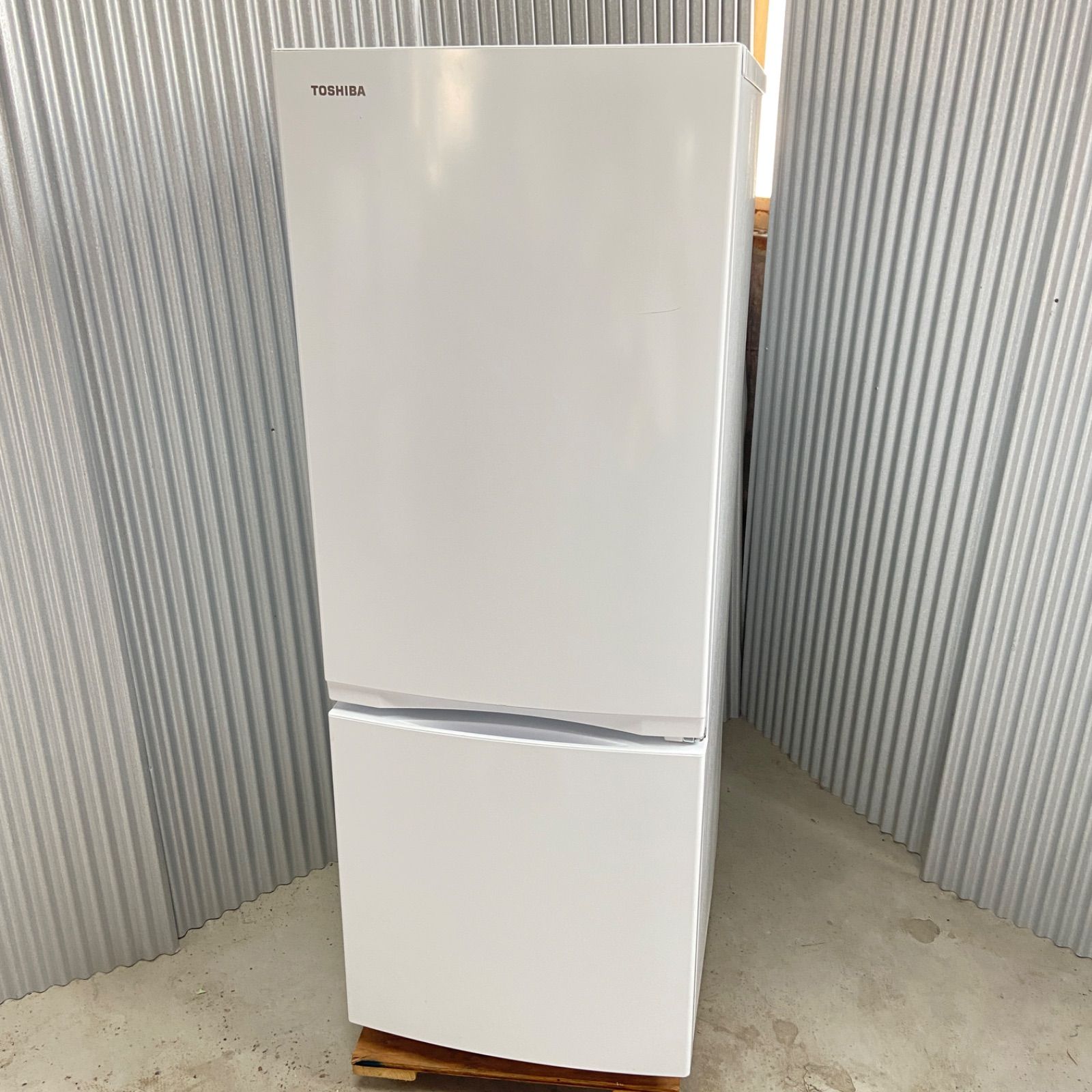 【引取限定】東芝 2ドア冷蔵庫 153L GR-W15BS(W) 2025年製 24,850円