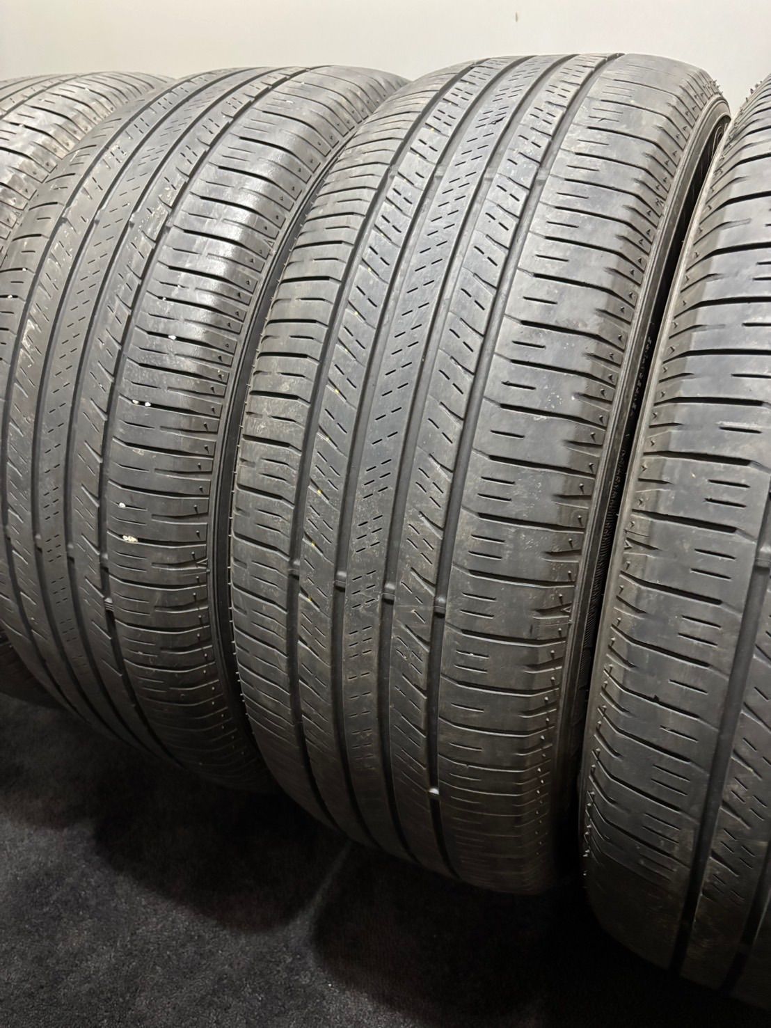 ★倉庫保管品 225/55R18 GOODYEAR/EAGLE LS2 07年製 夏タイヤ サマータイヤ 4本 デリカ アウトランダー (南8-N32)