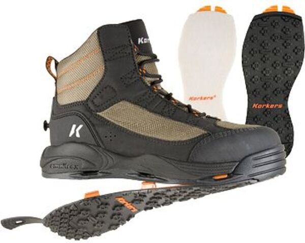 コーカーズ メンズ シューズ ブーツ・レインブーツ Korkers Greenback Wading Boots NoColor