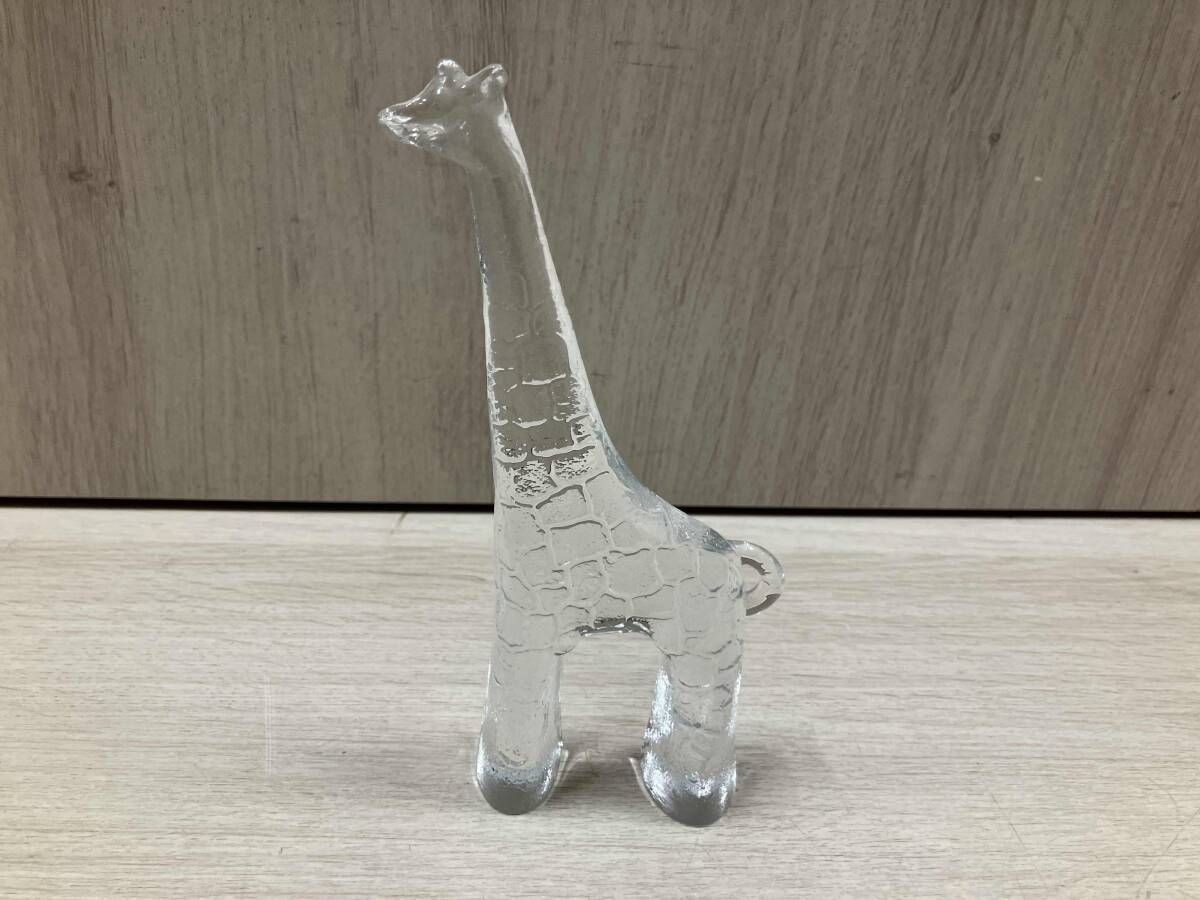 キリン　オブジェ　コスタボダ　Kosta Boda