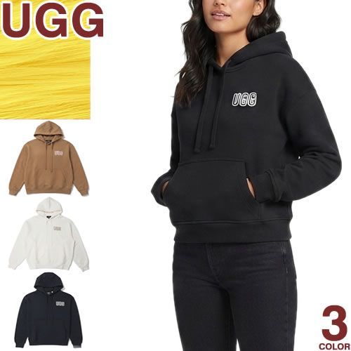 アグ UGG パーカー スウェット レディース 2026年秋冬新作 裏起毛 ロゴ 