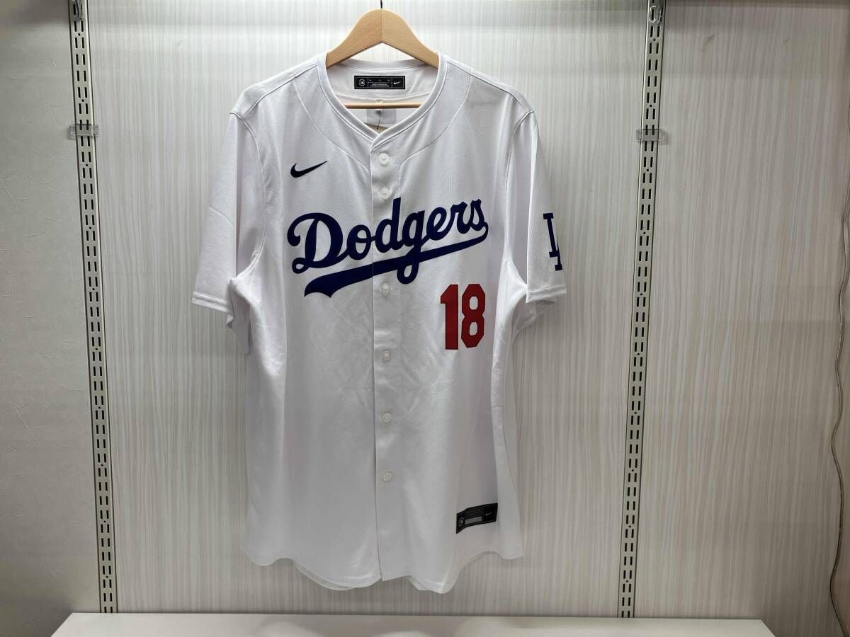 ロサンゼルスドジャース 山本由伸 18 レプリカユニフォーム - メルカリ