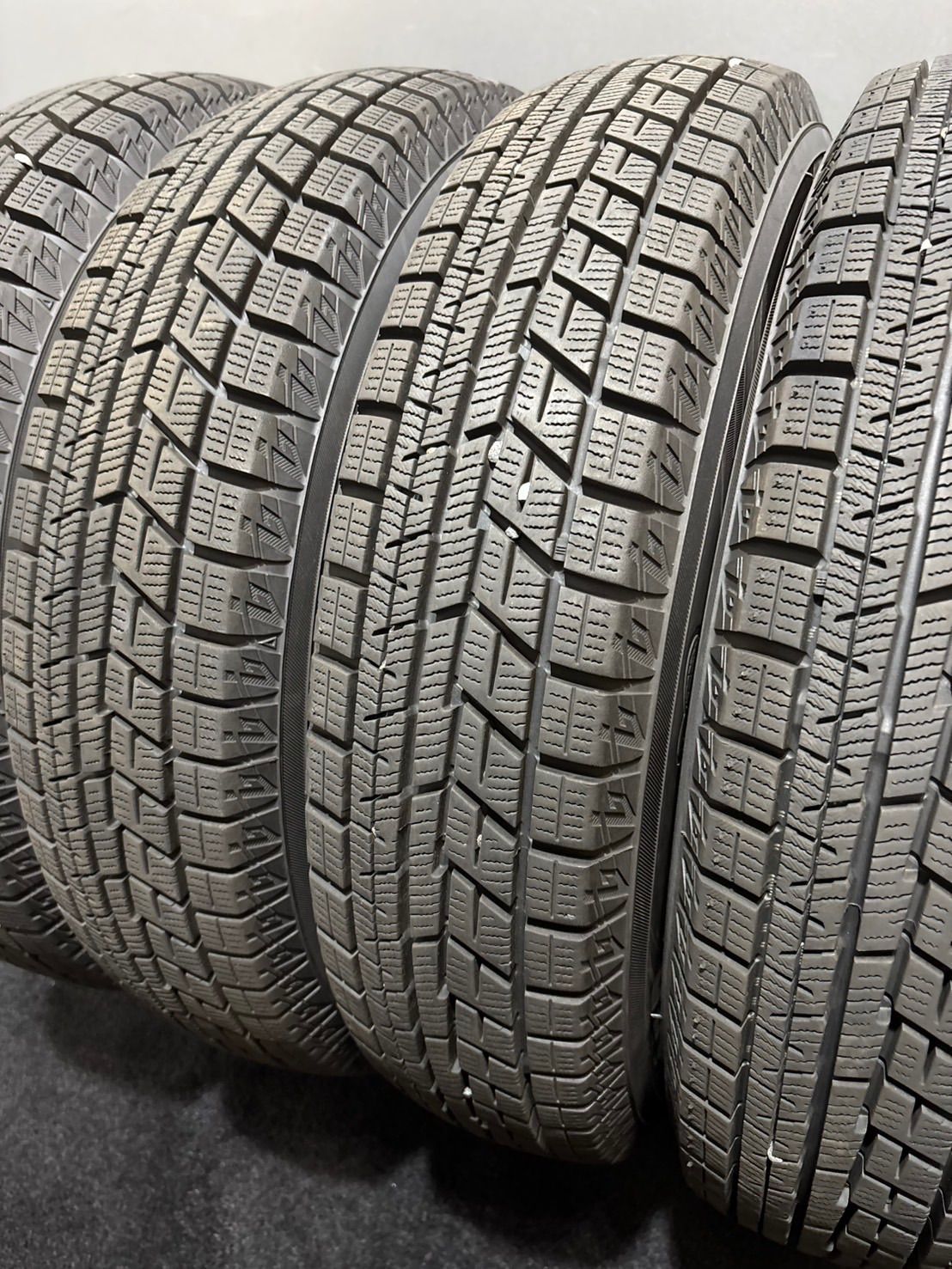 ★145/80R13 YOKOHAMA/ice GUARD iG60 23年製 スタッドレス 4本 ヨコハマ アイスガード アルト ラパン (4-N37)