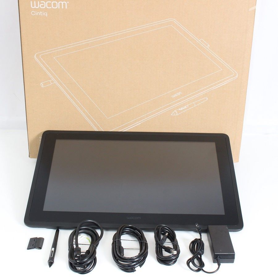 【美品】WACOM Cintiq 22 DTK2260K1D 液タブ 21.5型 液晶ペンタブレット ワコム シンティック 本体